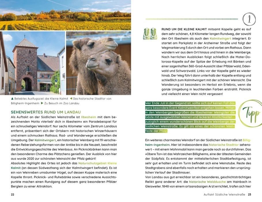 Wochenend und Wohnmobil - Kleine Auszeiten in der Pfalz