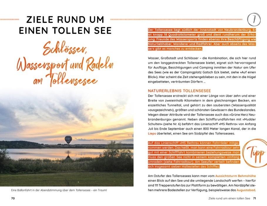 Wochenend und Wohnmobil - Kleine Auszeiten Mecklenburgischen Seenplatte