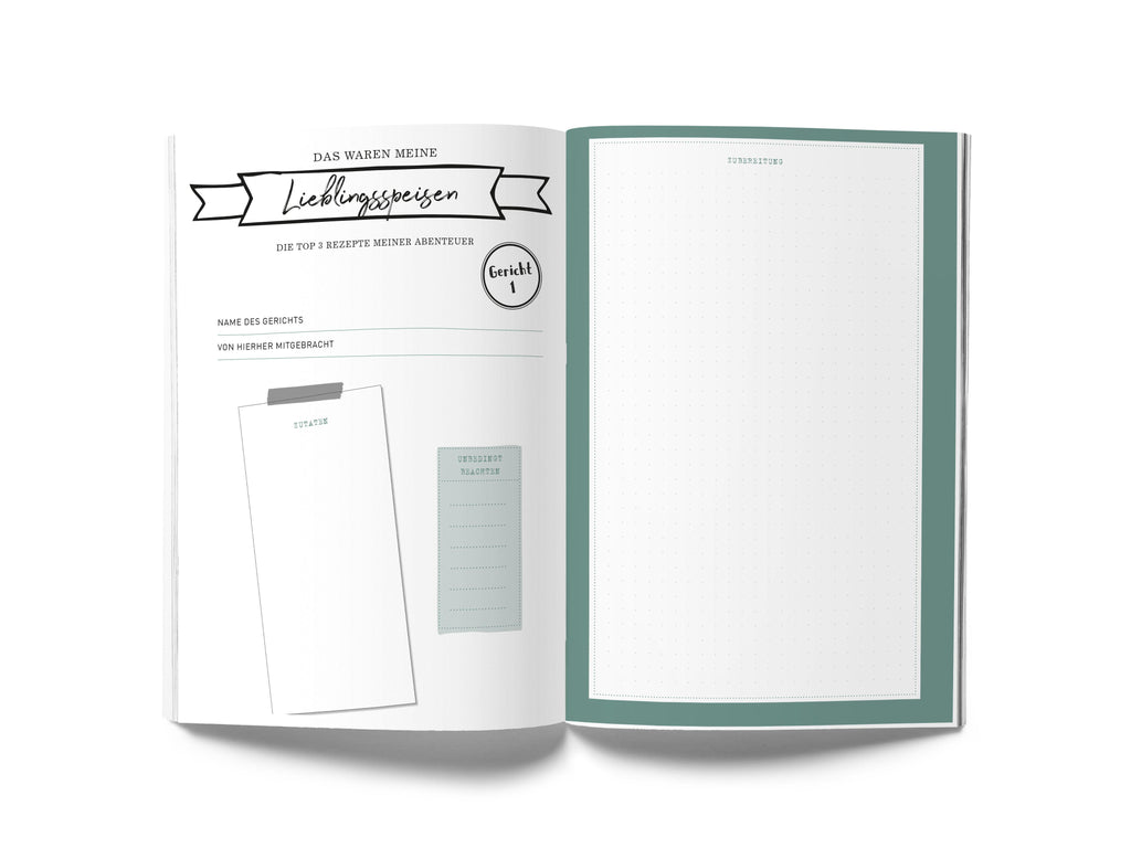 GuideMe Reisetagebuch Travel Memories \"Mein Jahr\"