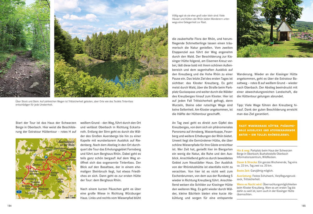 52 kleine & große Eskapaden in der Rhön