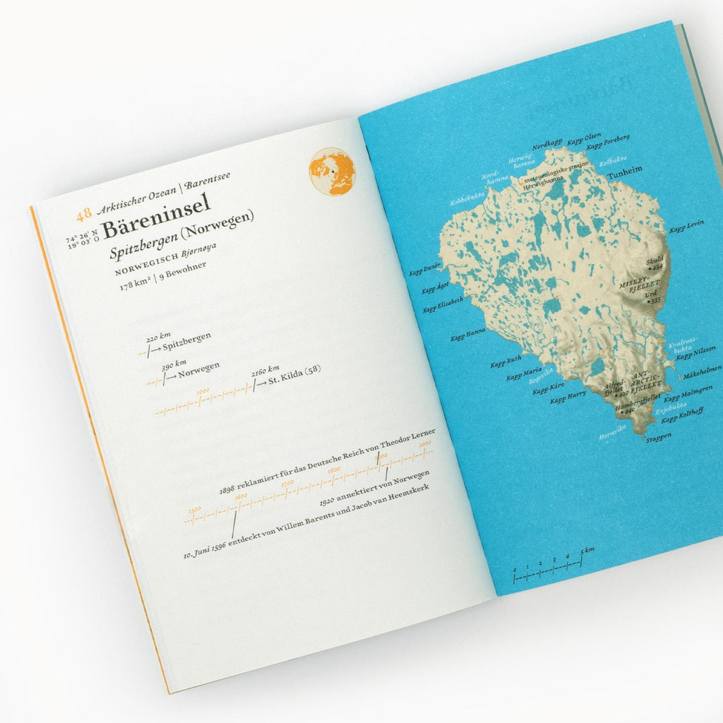 Taschenatlas der abgelegenen Inseln