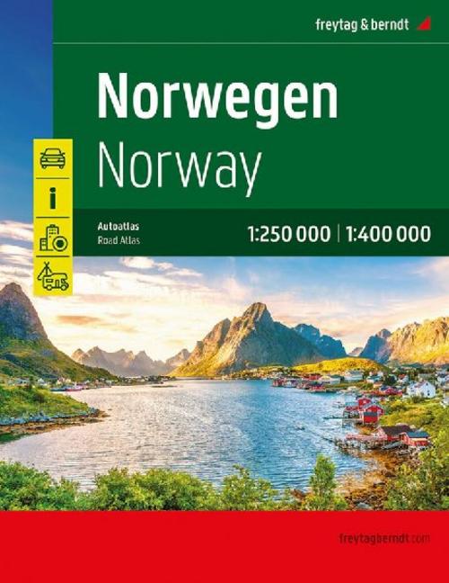 freytag & berndt Autoatlas Norwegen 1:250.000