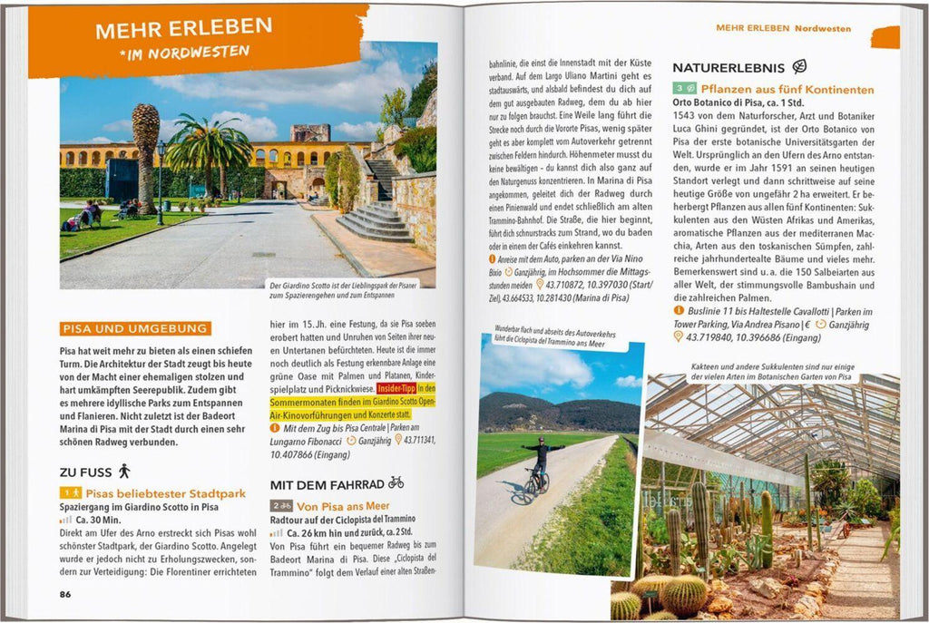 MARCO POLO OUTDOOR GUIDE Reiseführer Toskana