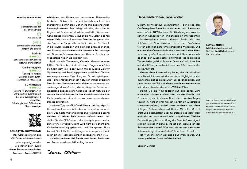 NRW-Radtouren - Band 1: Nord-West