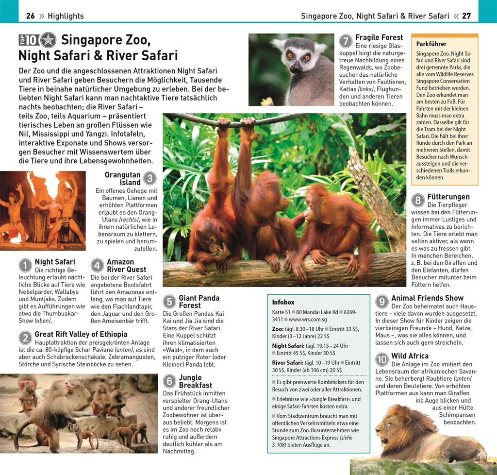 TOP10 Reiseführer Singapur