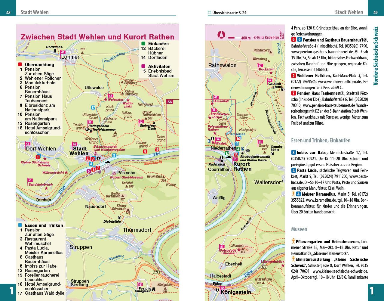 Reise Know-How Reiseführer Sächsische Schweiz mit Dresden