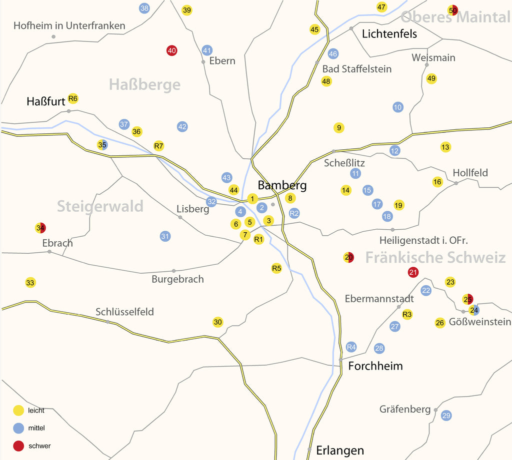 Kinderwagen-Wanderungen und Tragetouren Fränkische Schweiz | Bamberg