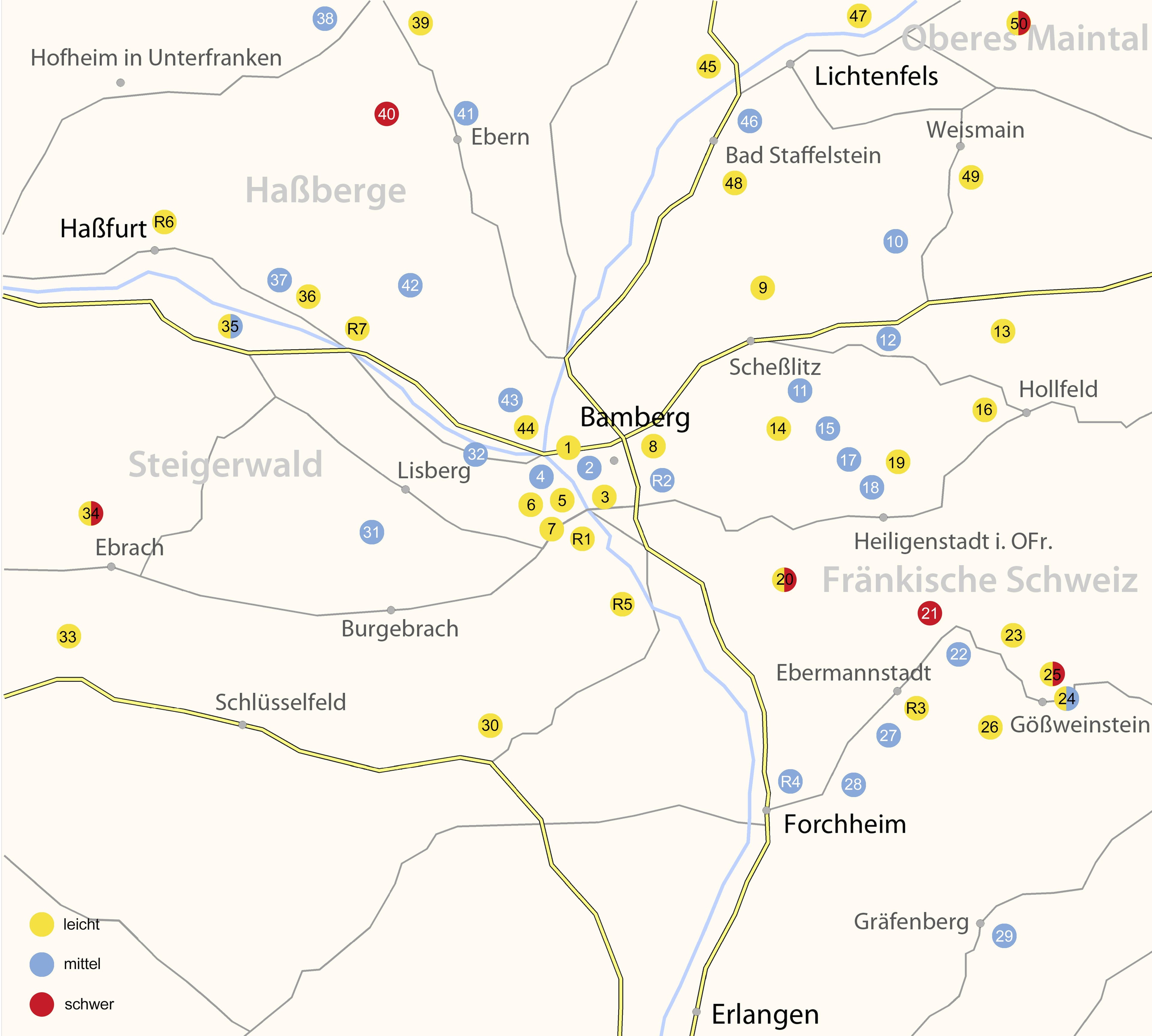 Kinderwagen-Wanderungen und Tragetouren Fränkische Schweiz | Bamberg