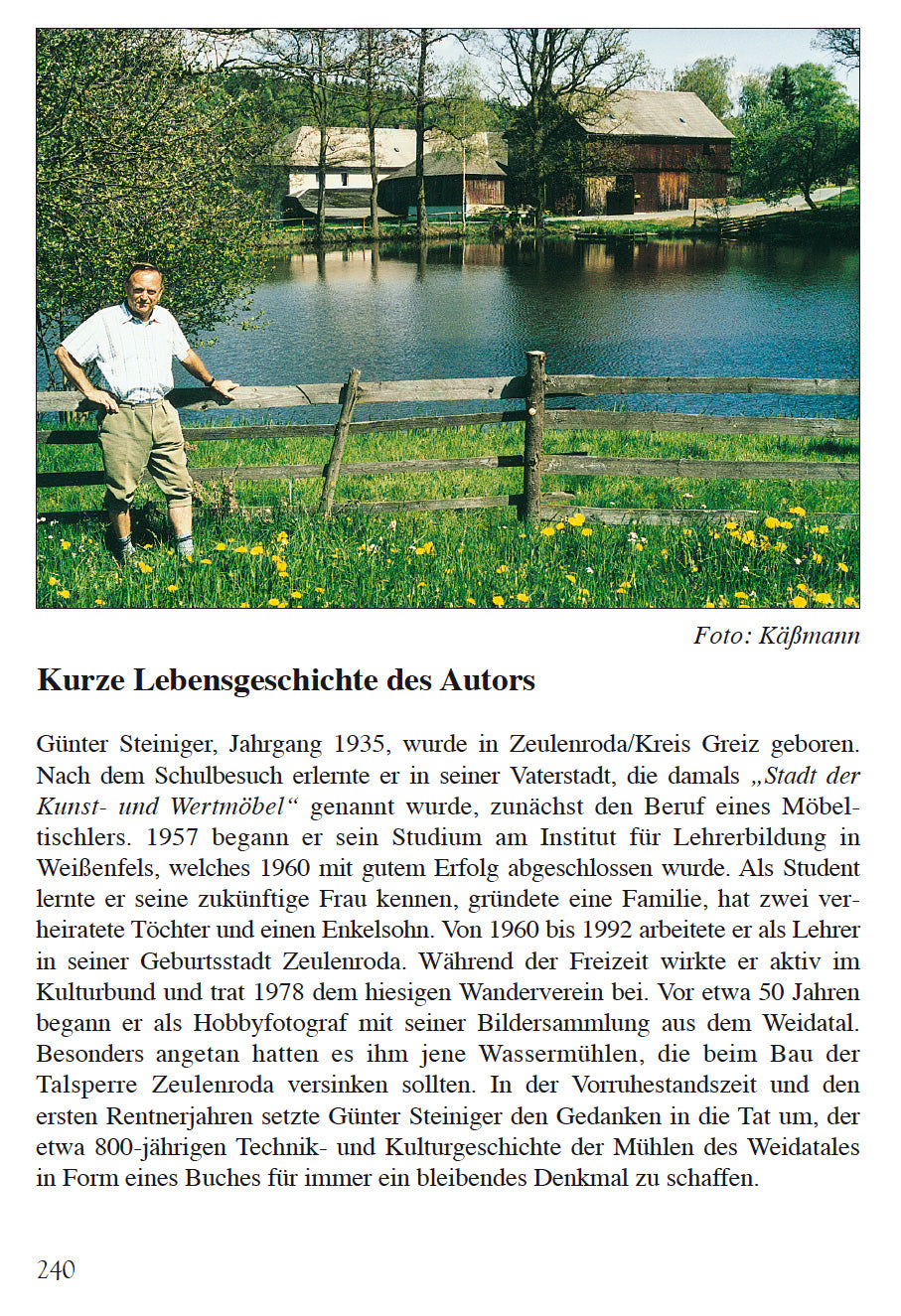Mühlen im Weidatal