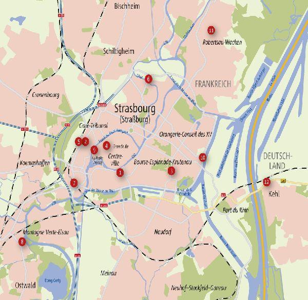 Zu Fuß durch Straßburg