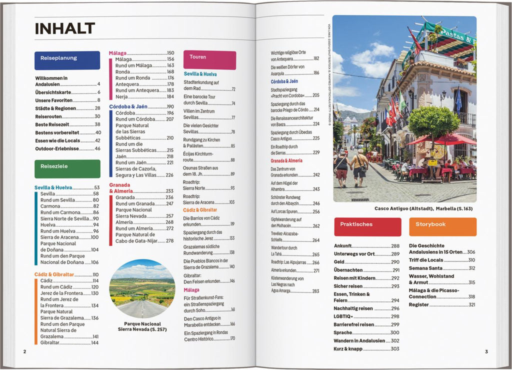 LONELY PLANET Reiseführer Andalusien