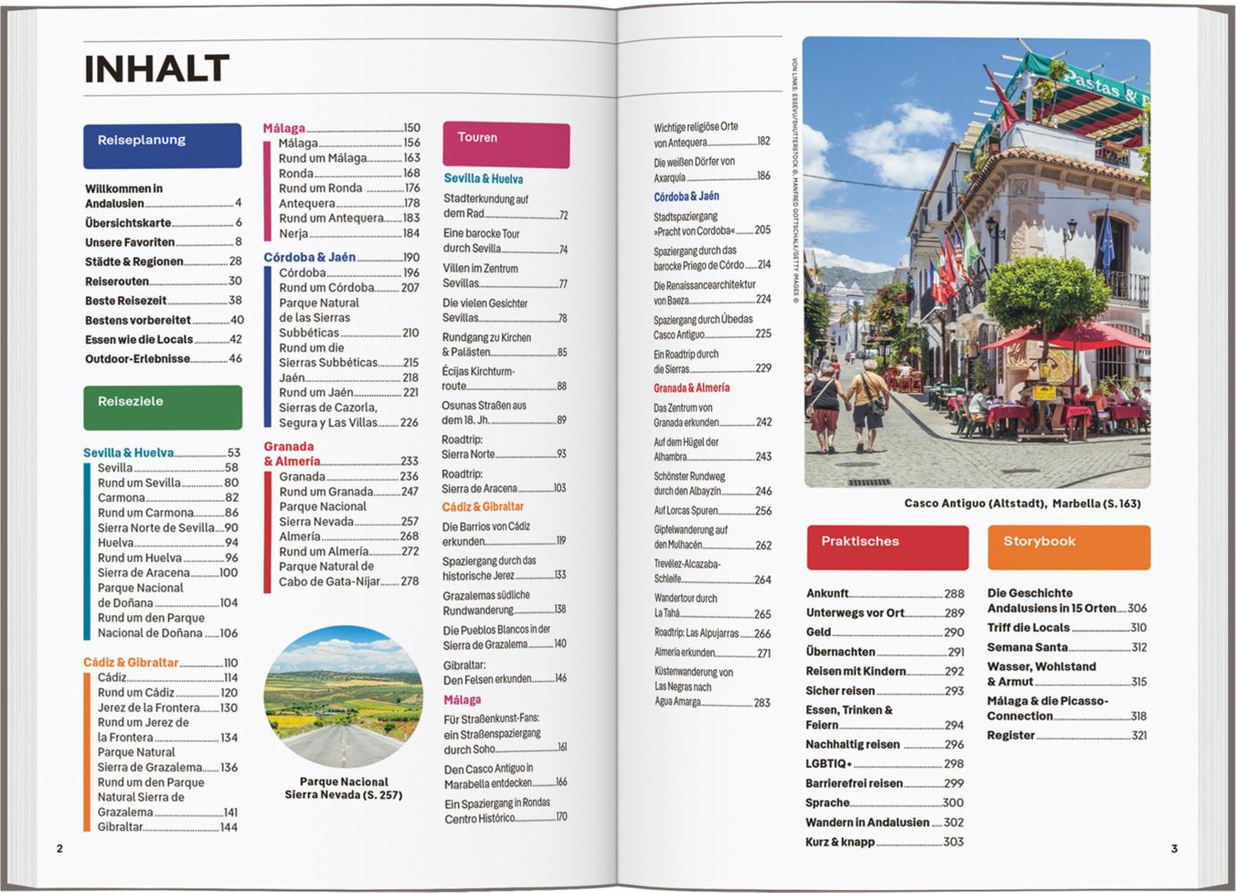 LONELY PLANET Reiseführer Andalusien